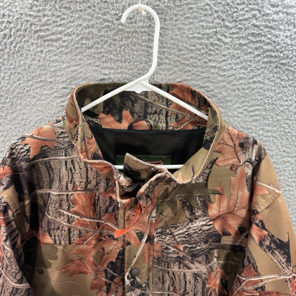 Trail Crest Jacket Adult Large Camouflage‎ Highland Timber Camo Outdoors Mens - Picture 9 of 14